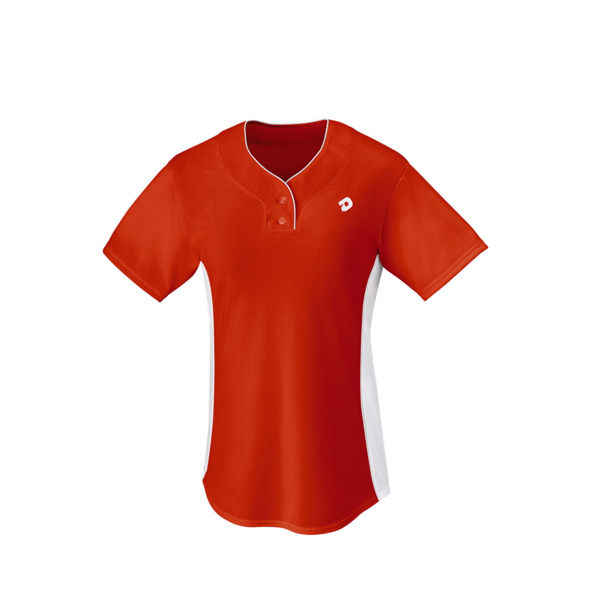 Wilson Girl's T600 2-button Softball Jersey-2