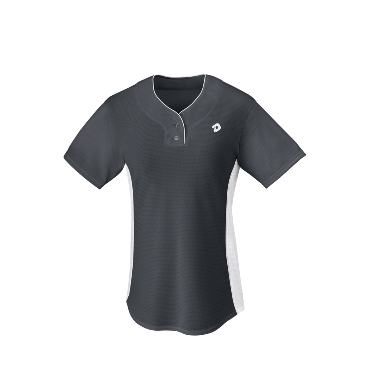 Wilson Girl's T600 2-button Softball Jersey-3