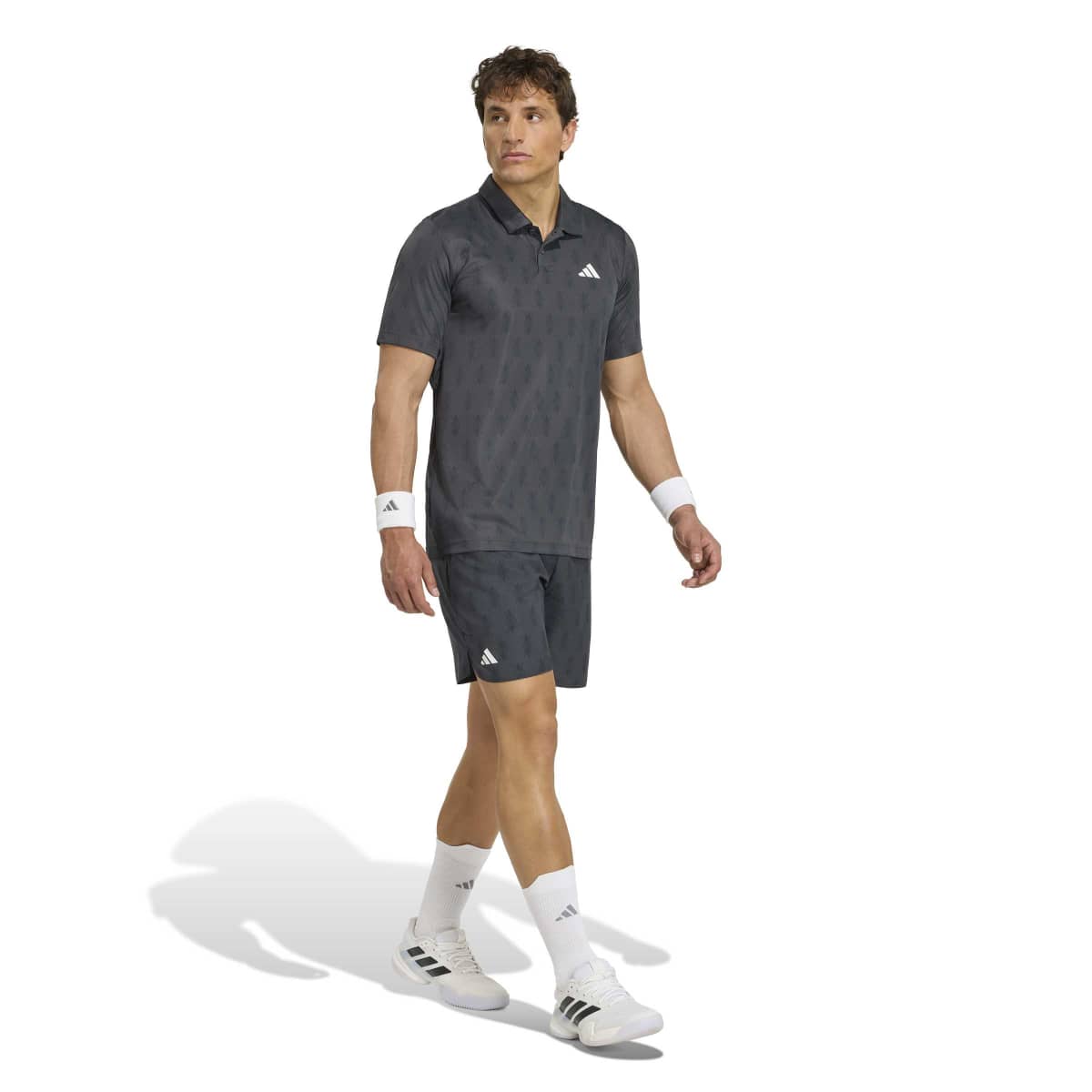 adidas Men's Club Tennis Climacool Graphic Shorts-5
