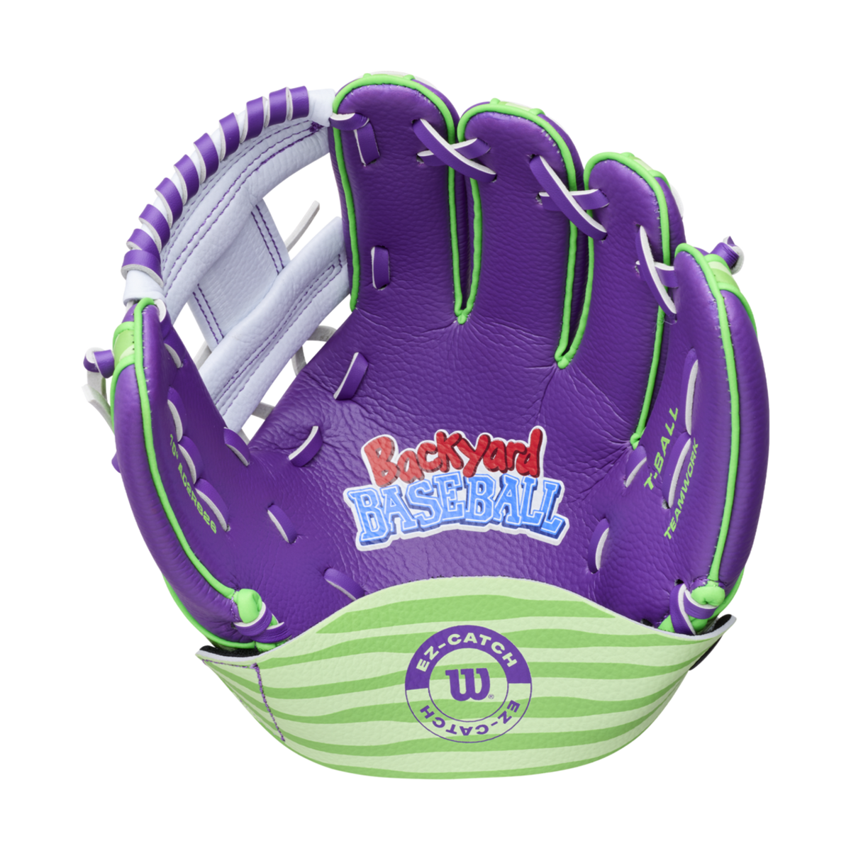 Wilson Men's 2026 Backyard Baseball Melonheads A200 Ez Catch 10" Youth T-ball Glove-1