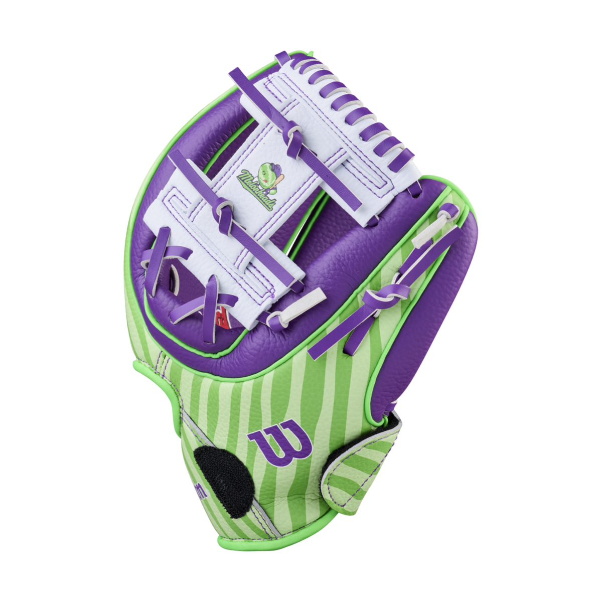 Wilson Men's 2026 Backyard Baseball Melonheads A200 Ez Catch 10" Youth T-ball Glove-2