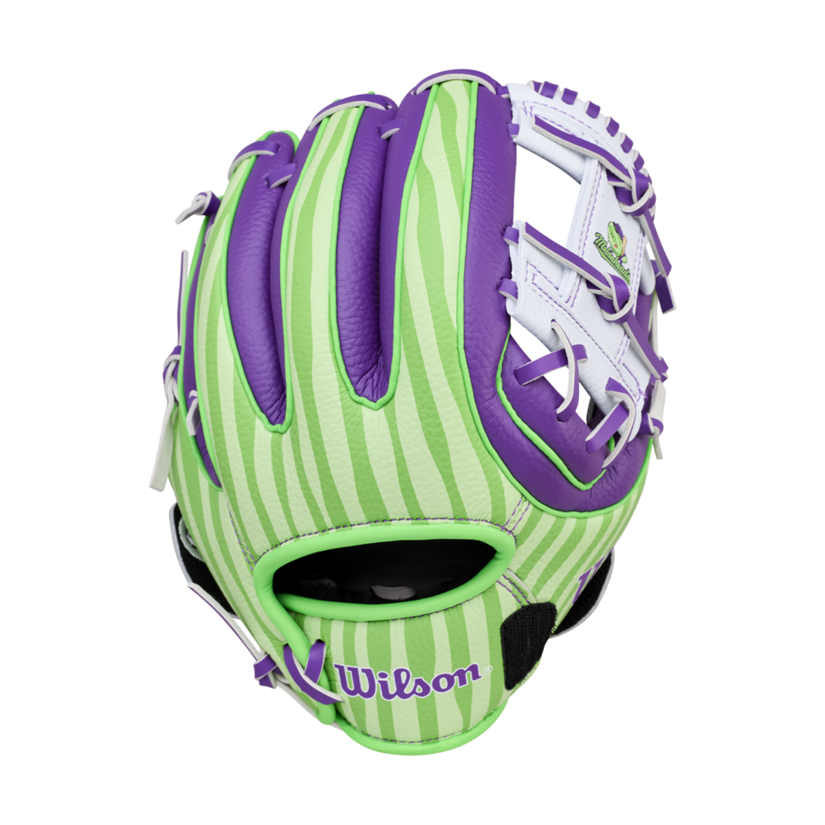 Wilson Men's 2026 Backyard Baseball Melonheads A200 Ez Catch 10" Youth T-ball Glove-4