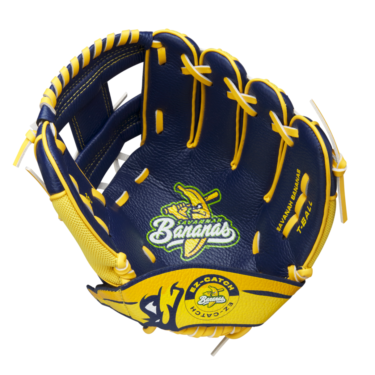 Wilson 2024 A200 Ez Catch Savannah Bananas 10" T-ball Baseball Glove-1