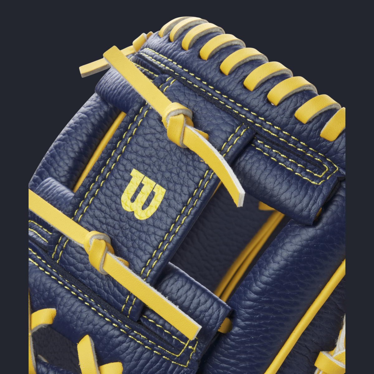 Wilson 2024 A200 Ez Catch Savannah Bananas 10" T-ball Baseball Glove-4