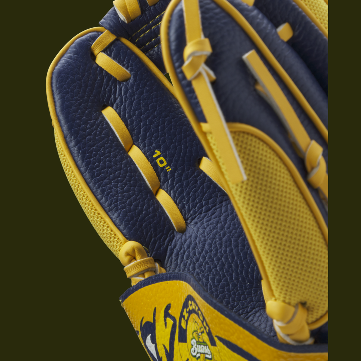 Wilson 2024 A200 Ez Catch Savannah Bananas 10" T-ball Baseball Glove-6