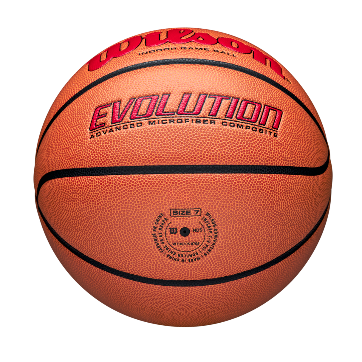 Wilson Adult Evolution Game Ball Basketball-6