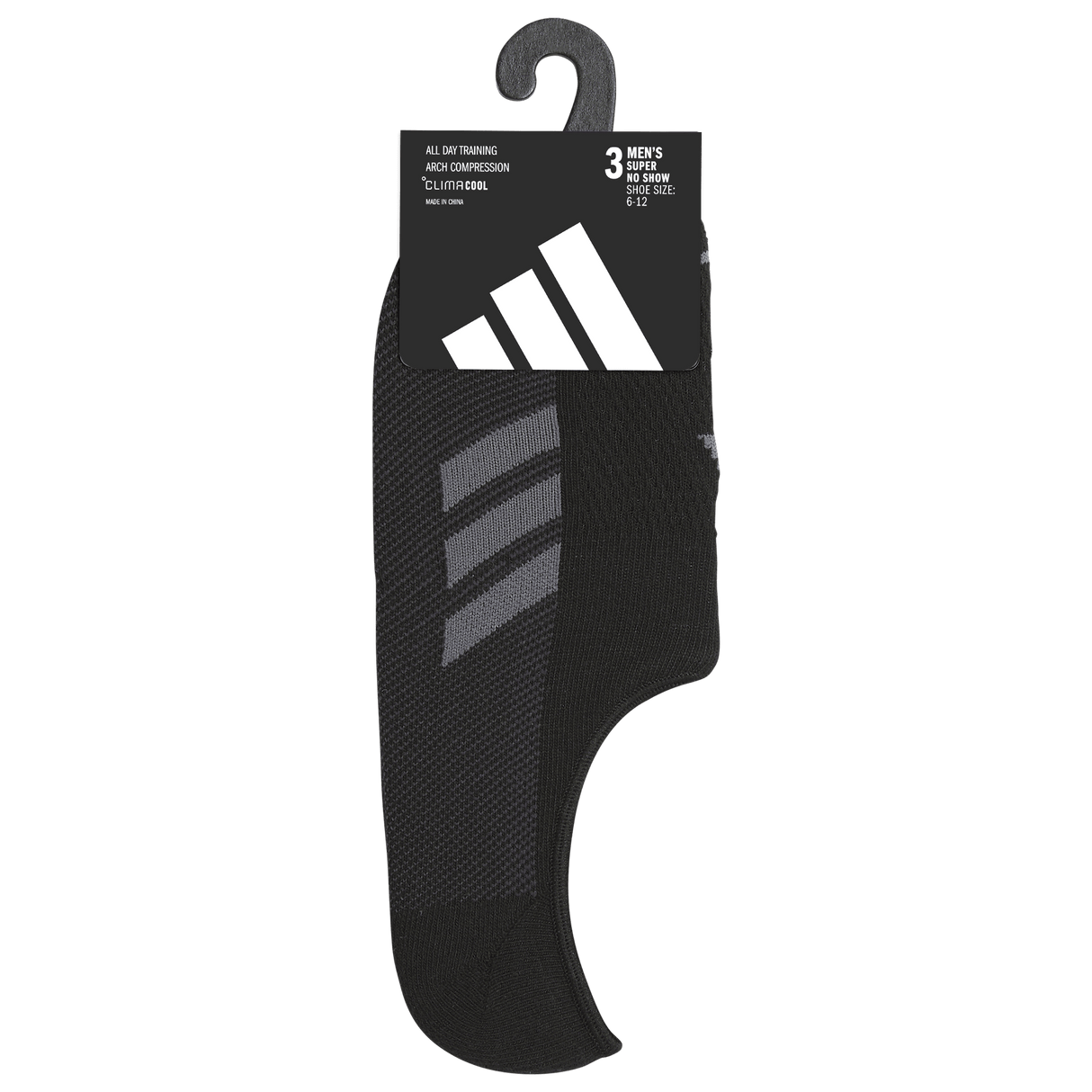 adidas Men's All Day Training 3-Pack Super No Show Sock-7