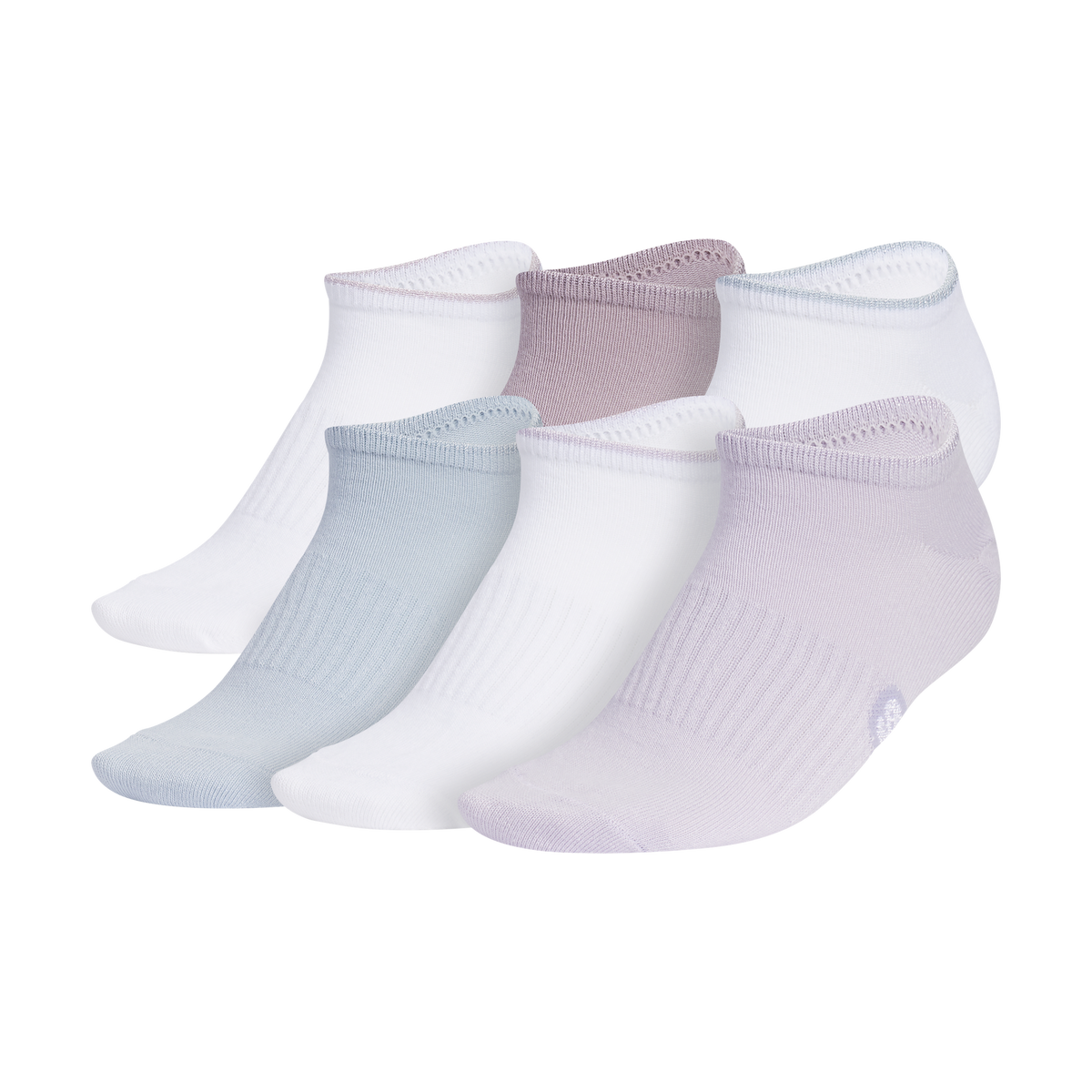 adidas Women's Superlite Classic 6-Pack No Show Sock-1