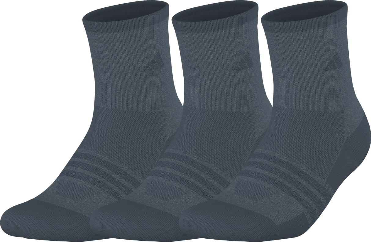 adidas Men's Cushioned X 4 3-Pack Mid-Crew Sock-1