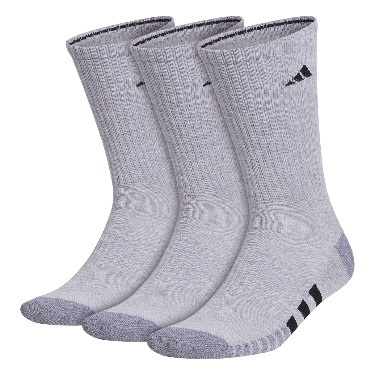 adidas Men's Cushioned 3.0 3-Pack Crew Sock-1