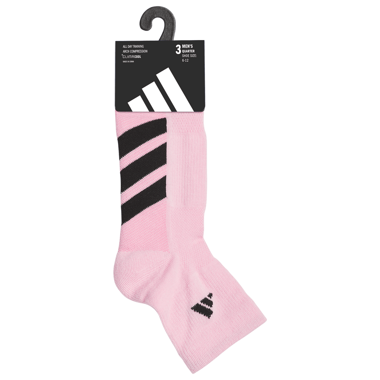adidas Men's All Day Training 3-Pack Quarter Sock-8