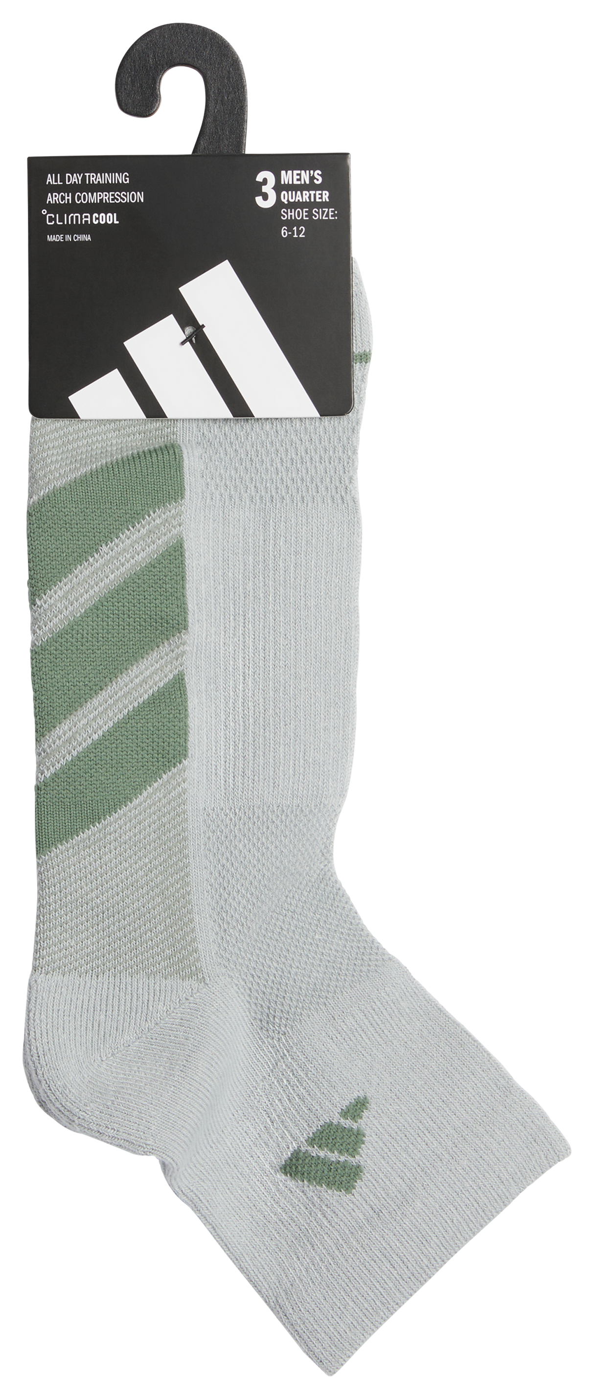 adidas Men's All Day Training 3-Pack Quarter Sock-8