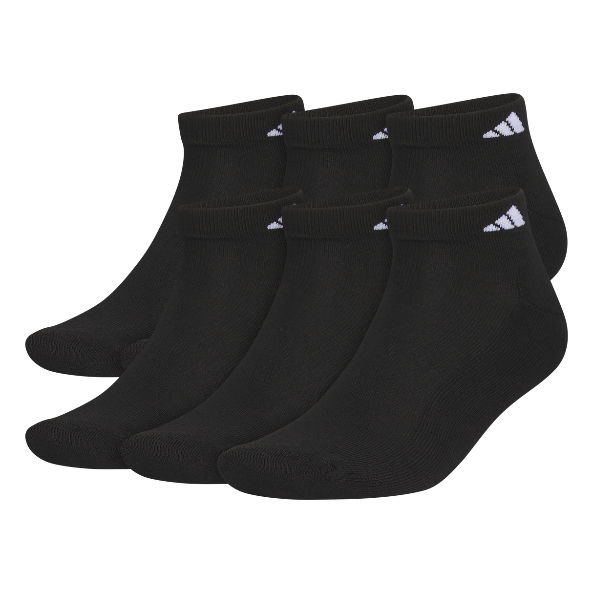 adidas Men's Classic Cushioned 6-Pack Low Cut Sock-1