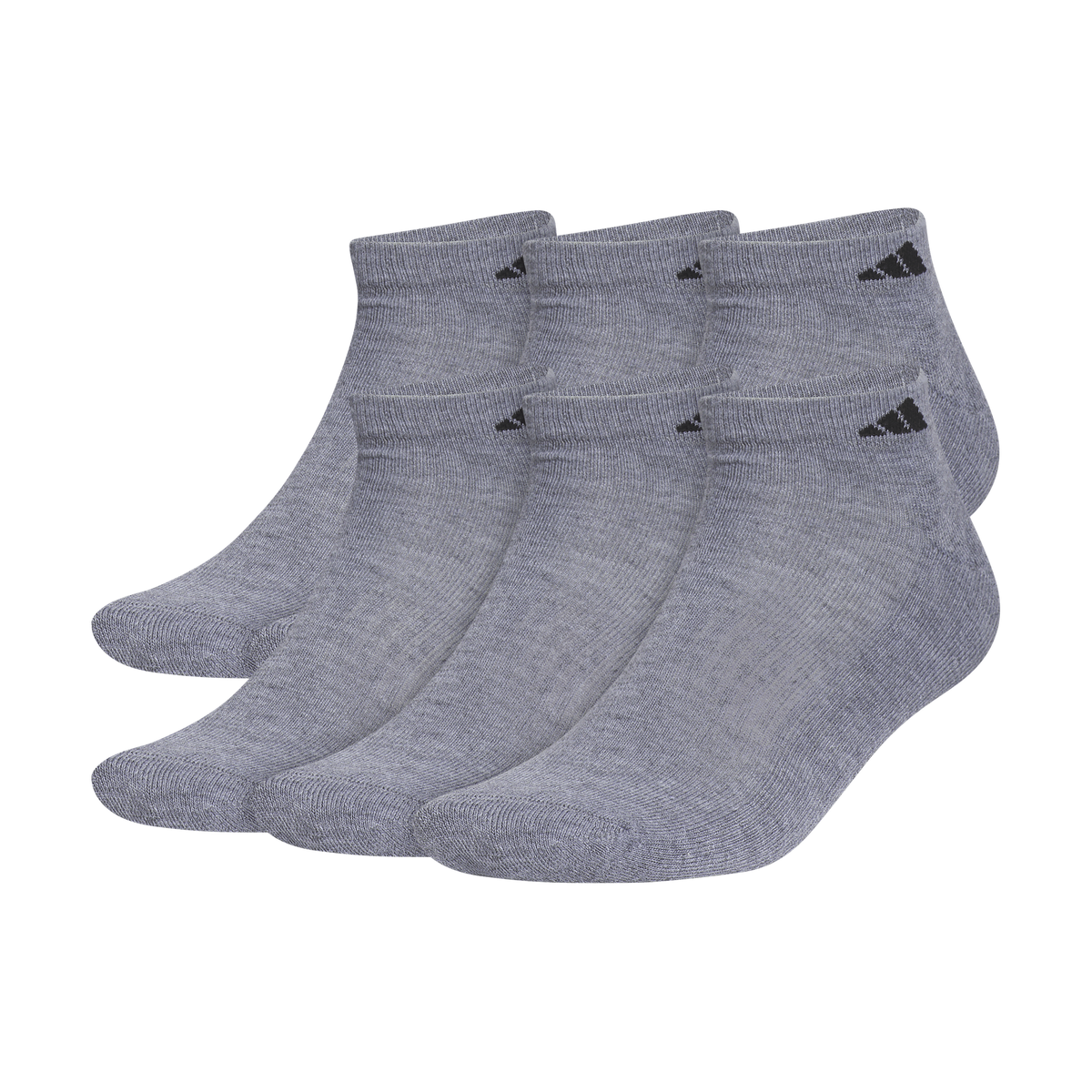 adidas Men's Classic Cushioned 6-Pack Low Cut Sock-1