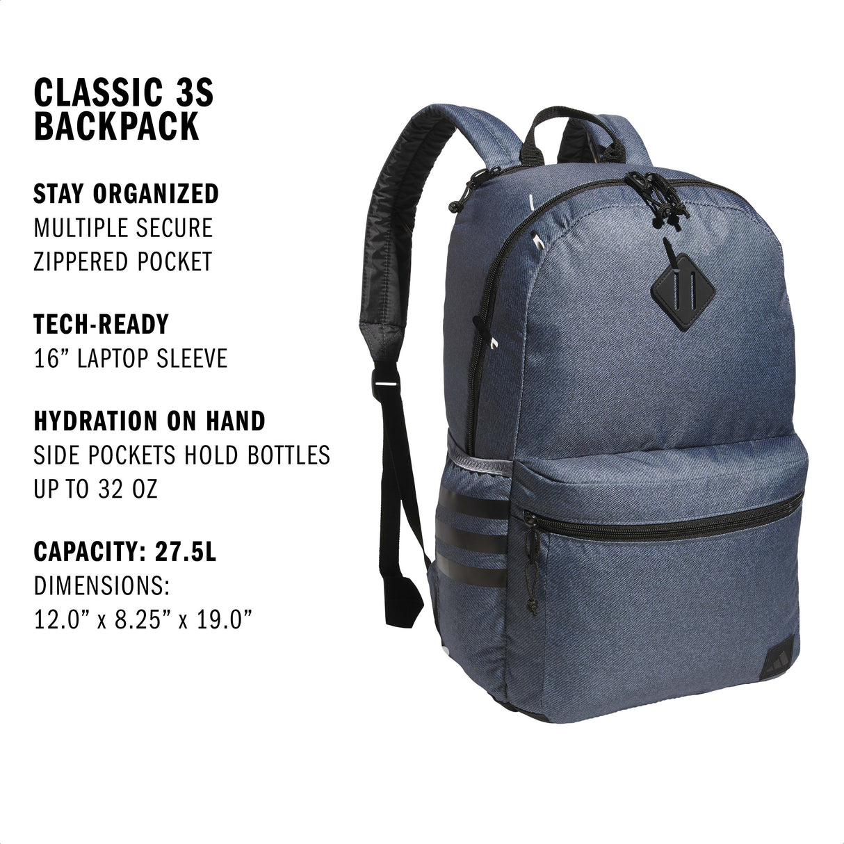 adidas Classic 3S 5 Backpack-2