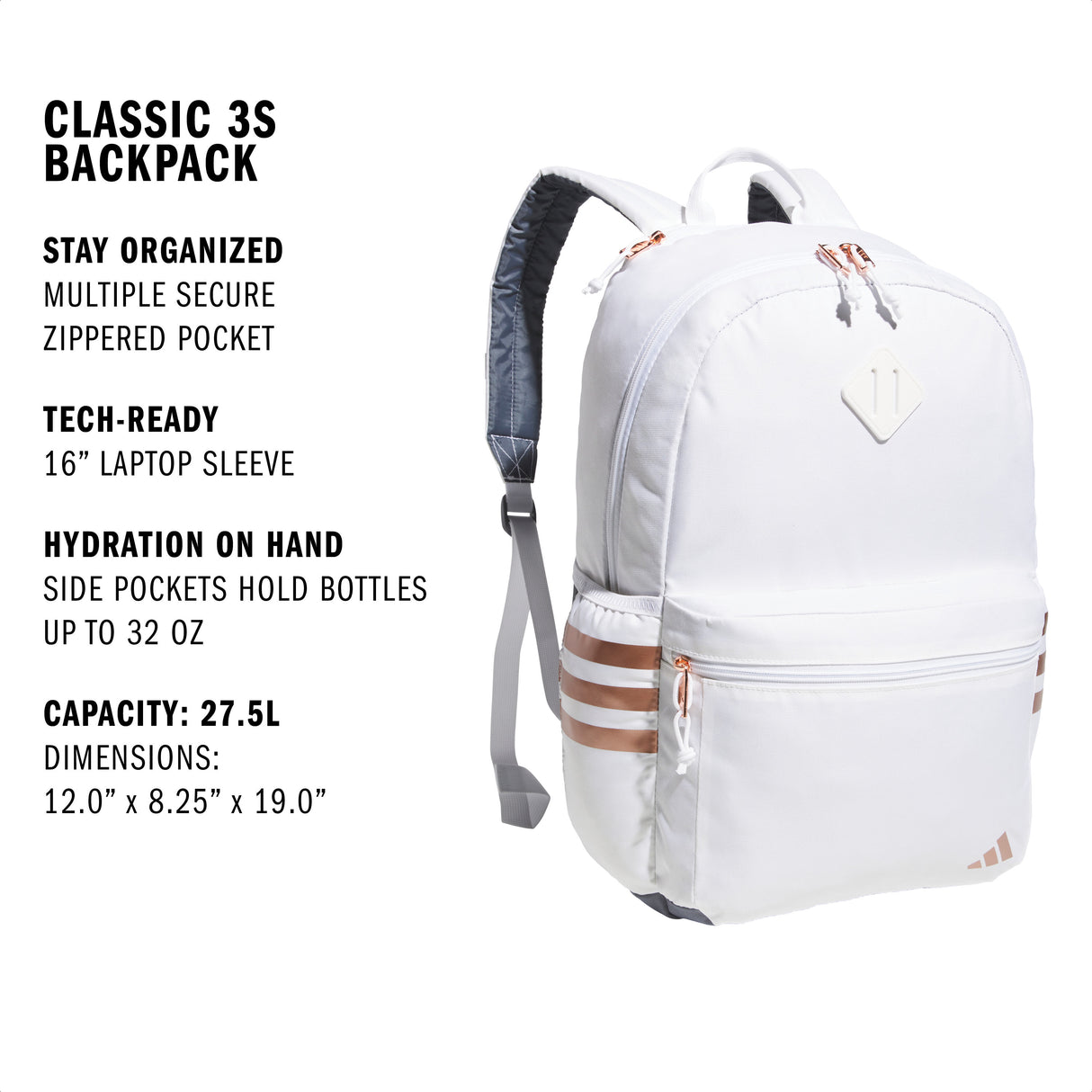 adidas Classic 3S 5 Backpack-2