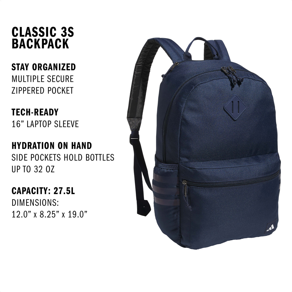 adidas Classic 3S 5 Backpack-2