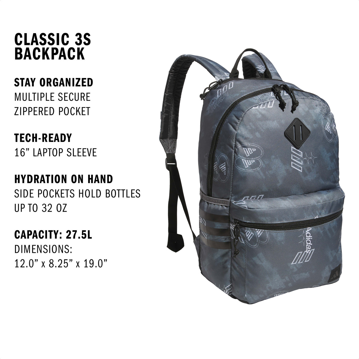 adidas Classic 3S 5 Backpack-2