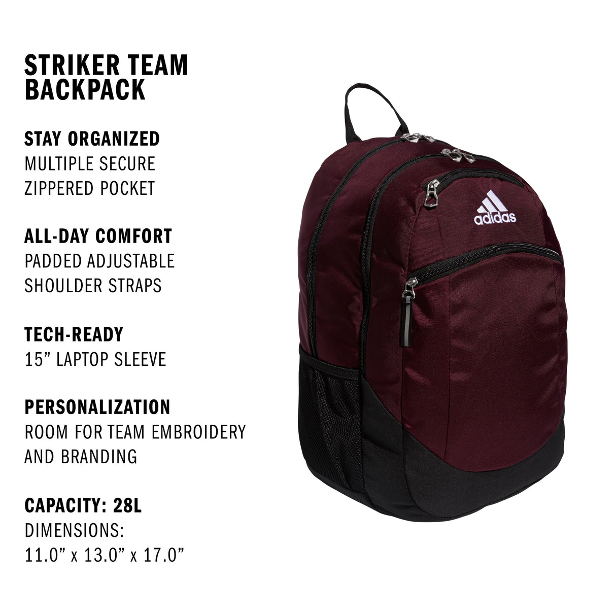 adidas Striker II Team Backpack-2
