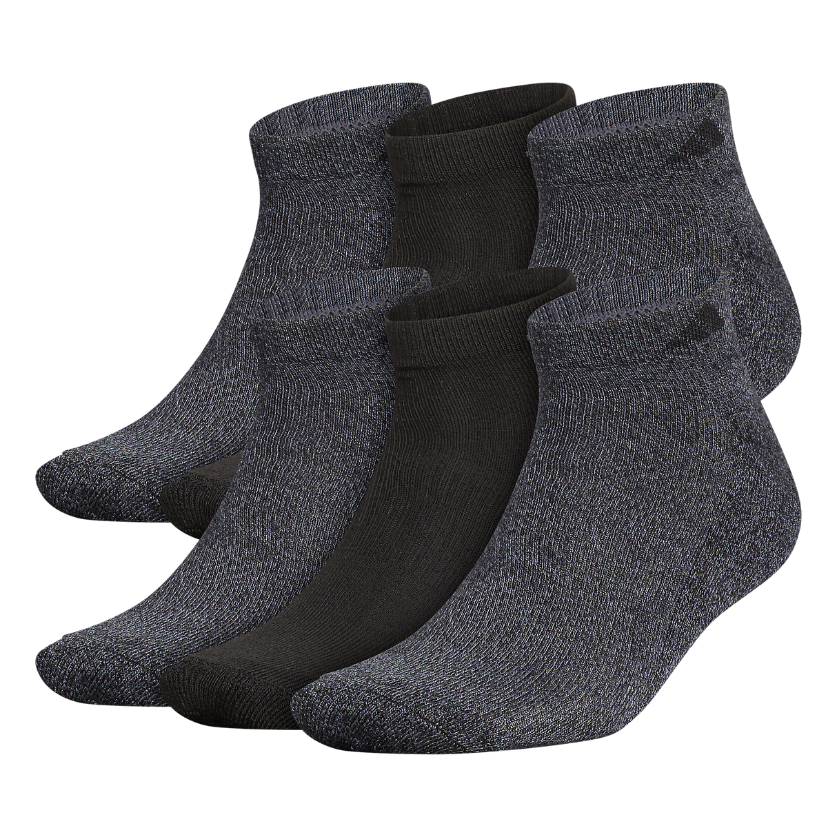adidas Men's Athletic Cushioned 6-Pack Low Cut Sock-1