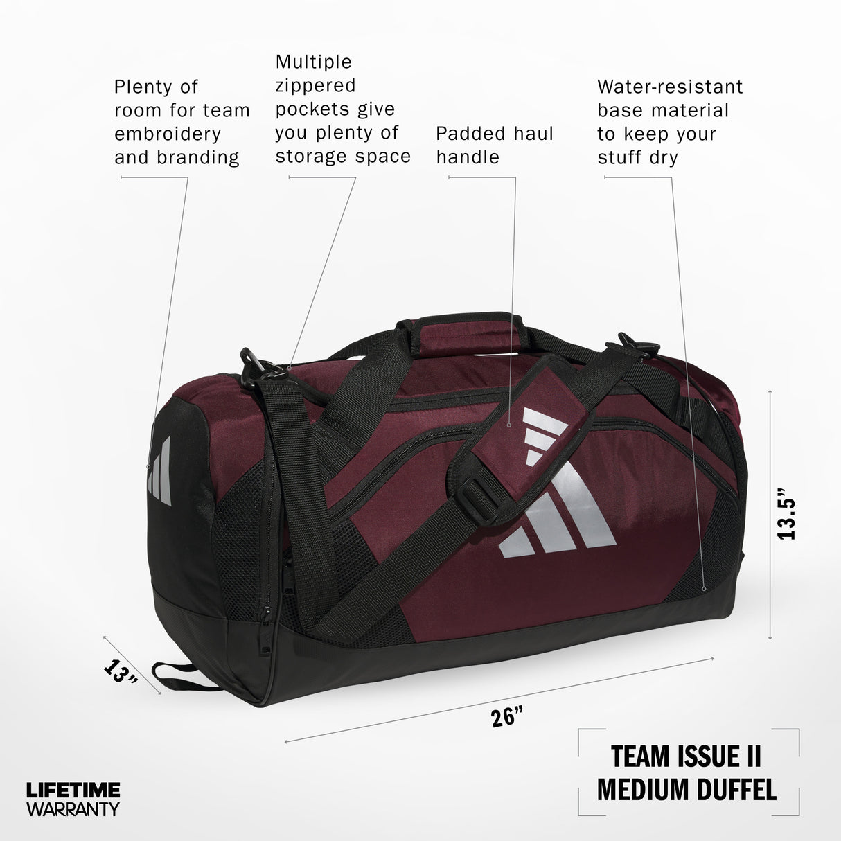 adidas Team Issue II Medium Duffel-2