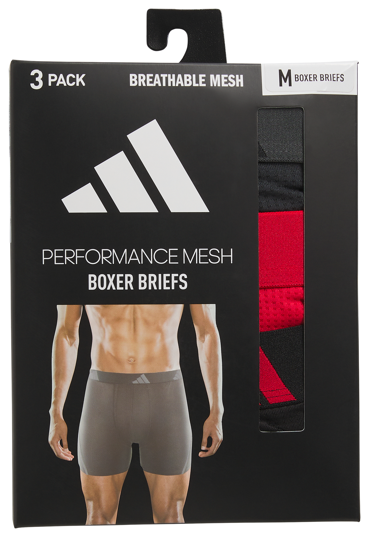 adidas Men's All Day Mesh 3-Pack Boxer Brief-8
