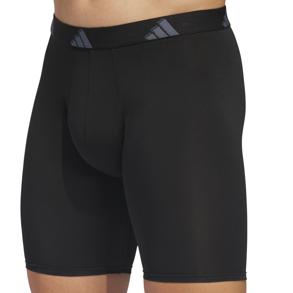 adidas Men's All Day Microfiber 3-Pack Long Boxer Brief-3