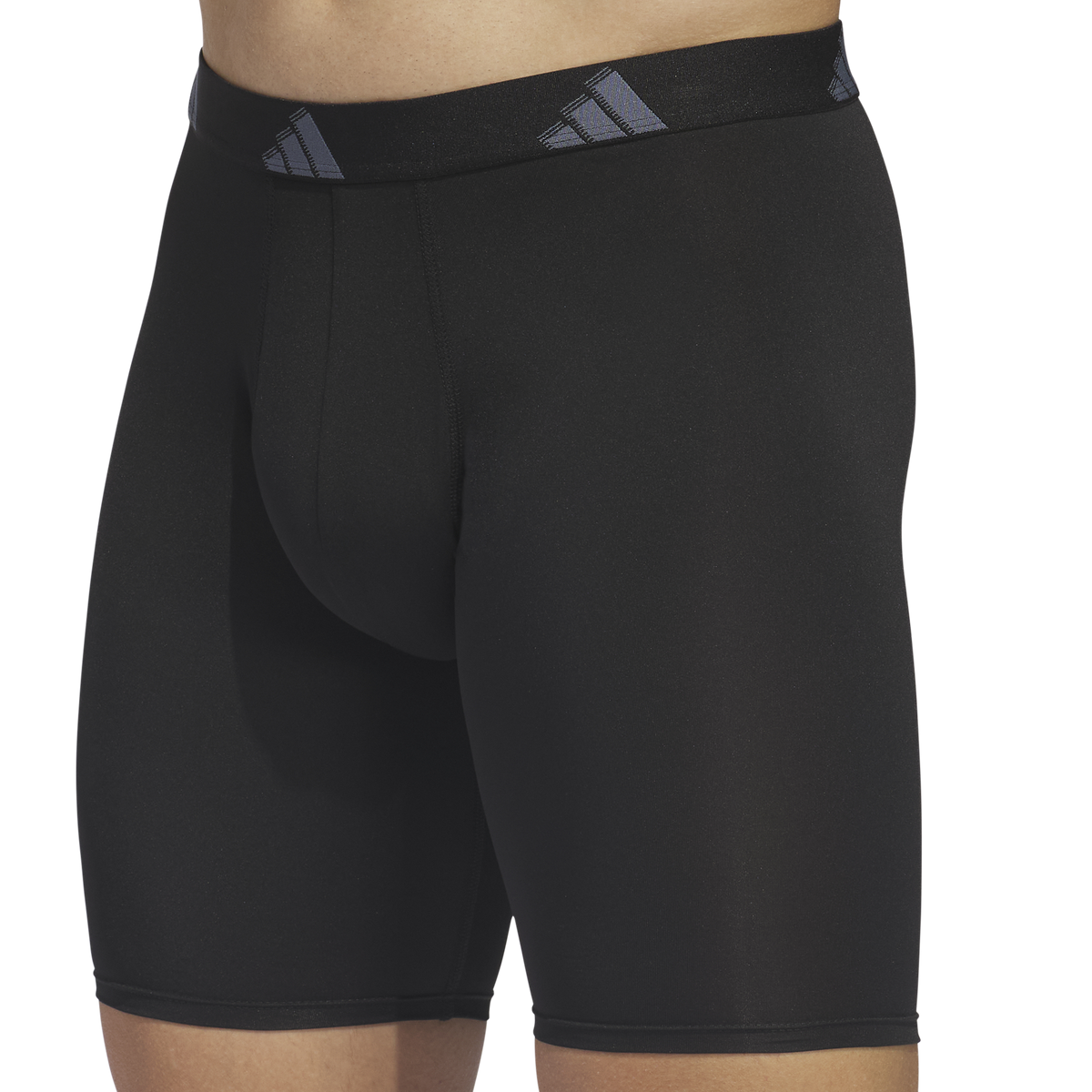 adidas Men's All Day Microfiber 3-Pack Long Boxer Brief-3
