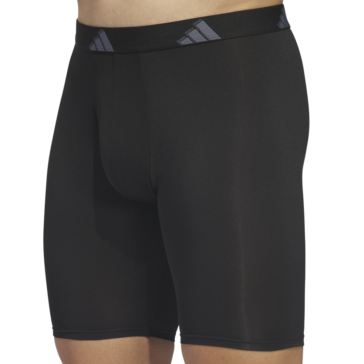 adidas Men's All Day Microfiber 3-Pack Long Boxer Brief-3