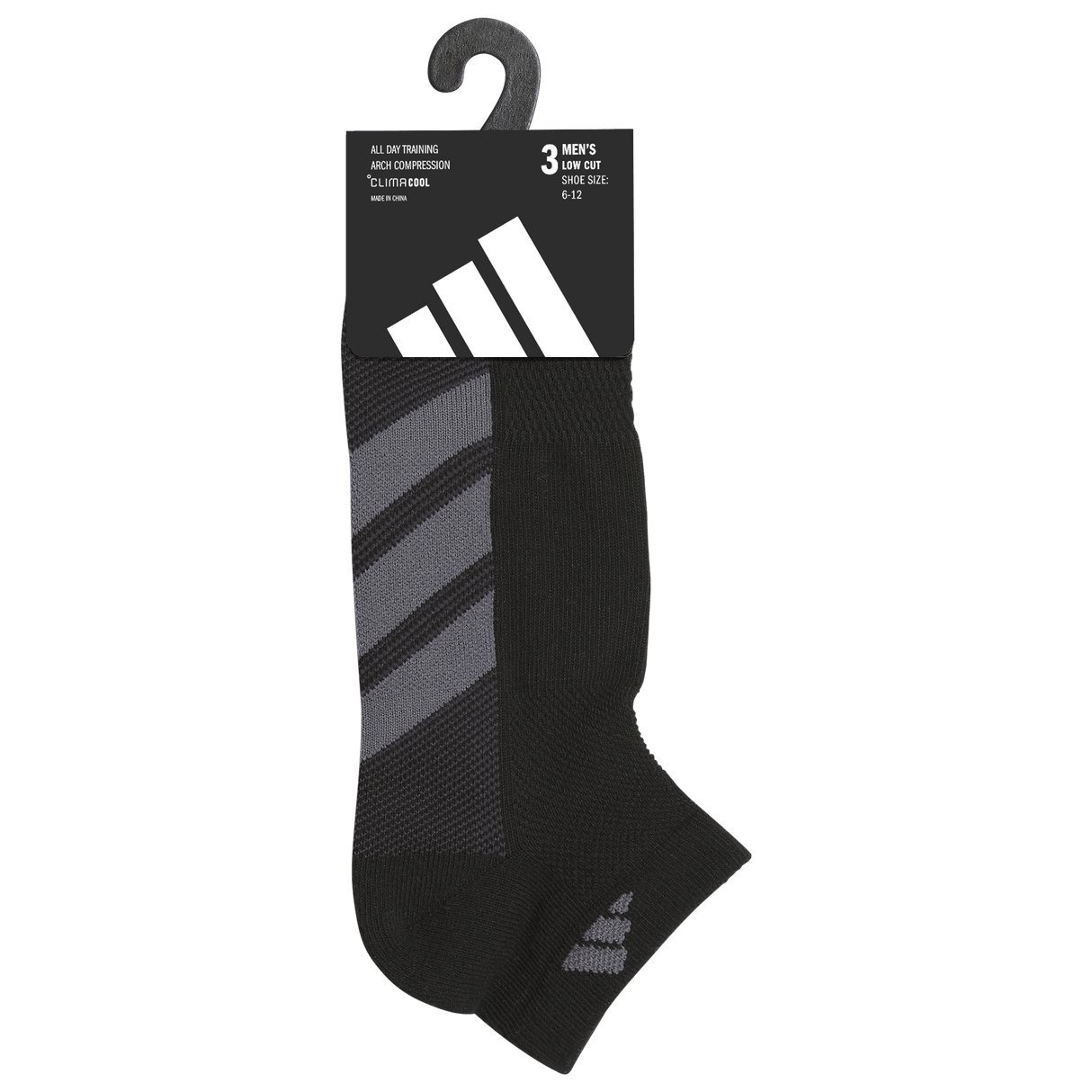 adidas Men's All Day Training 3-Pack Low Cut Sock-7