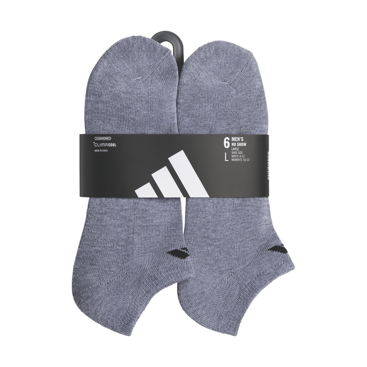 adidas Men's Classic Cushioned 6-Pack No Show Sock-5