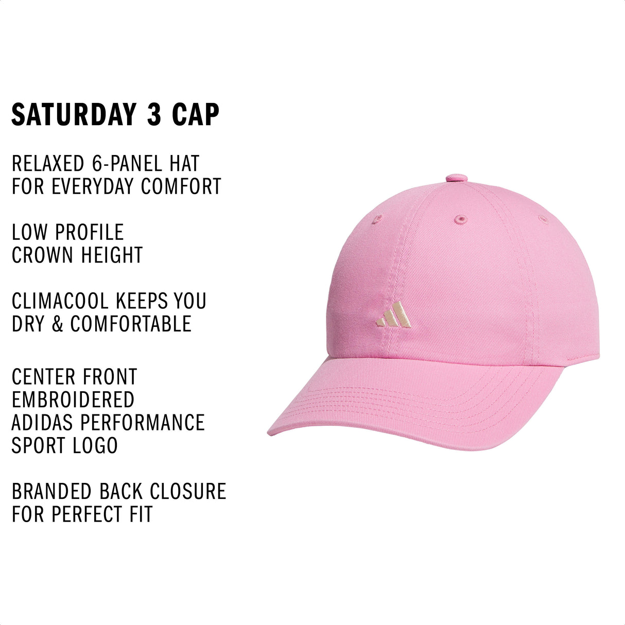 adidas Women's Saturday 3 Cap-3