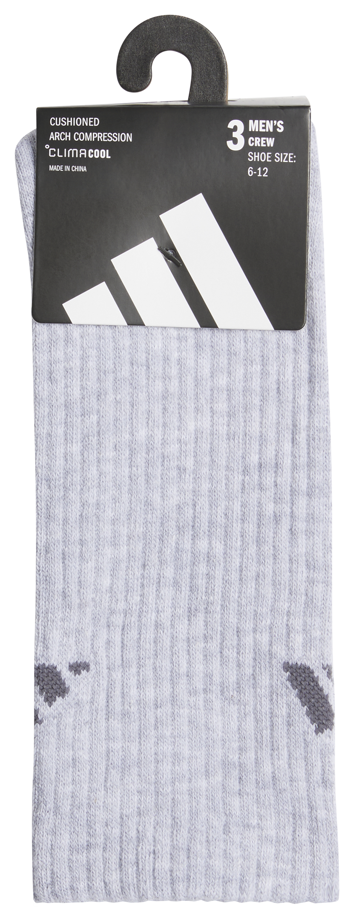 adidas Men's Cushioned 4.0 3-Pack Crew Sock-5