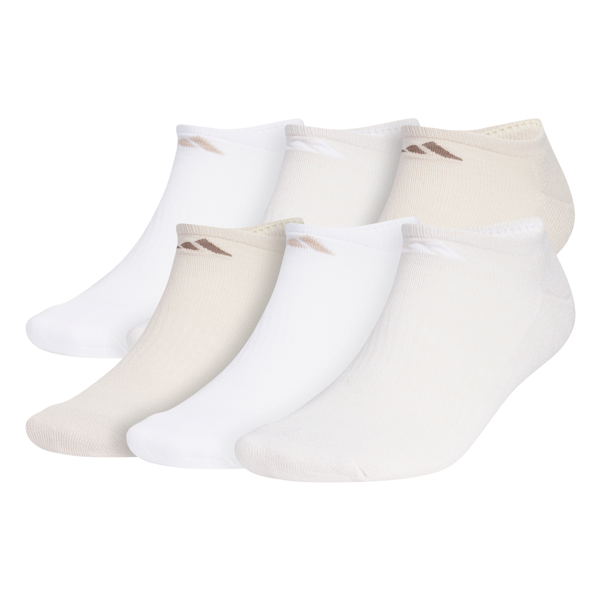 adidas Men's Athletic Cushioned 6-Pack No Show Sock-1