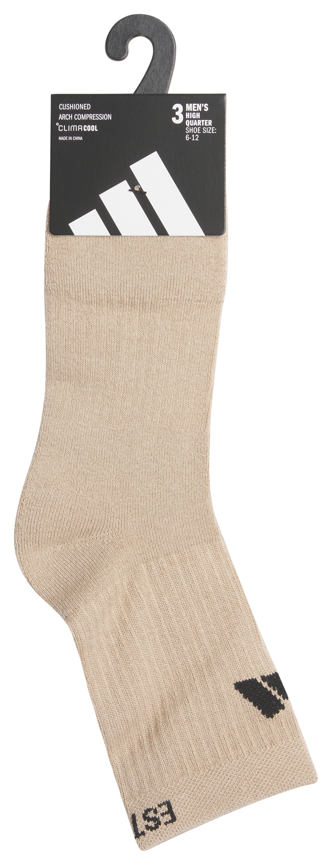 adidas Men's Cushioned Sport 4.0 3-Pack High Quarter Sock-6