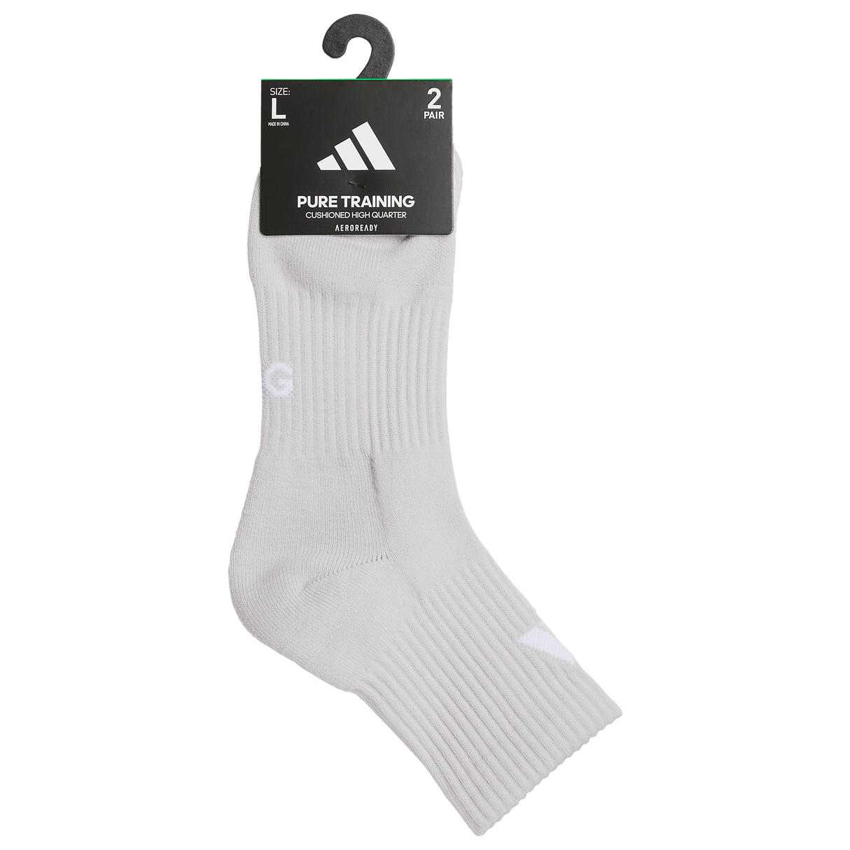 adidas Pure Training 2-Pack High Quarter Sock-7