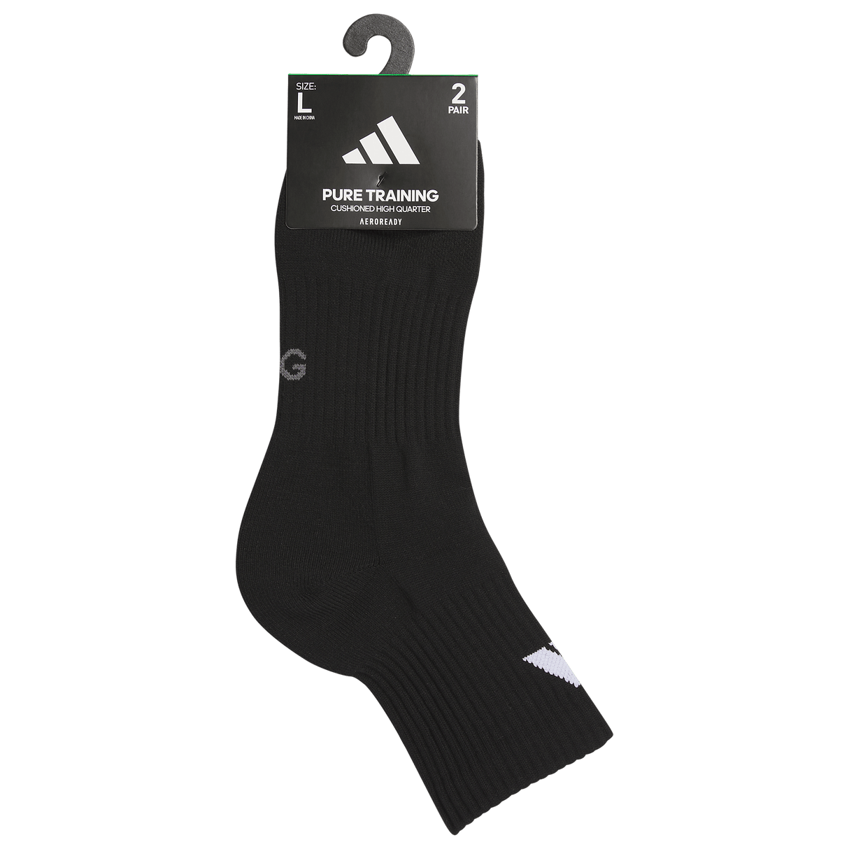 adidas Pure Training 2-Pack High Quarter Sock-7