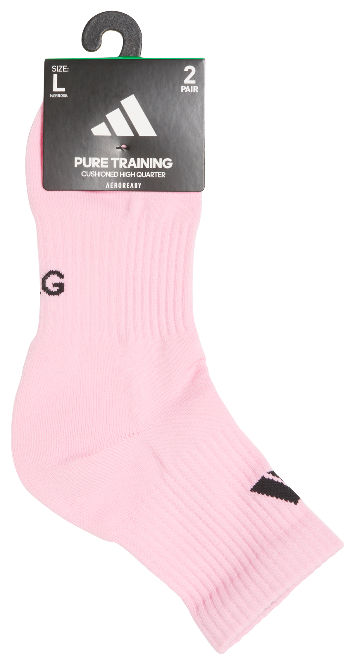 adidas Pure Training 2-Pack High Quarter Sock-7