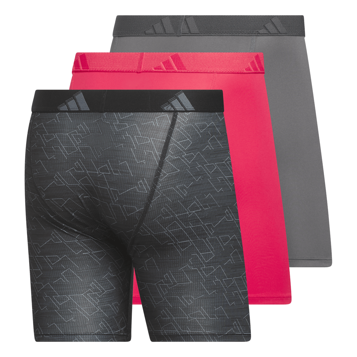 adidas Men's Microfiber 3-Pack Boxer Brief-5