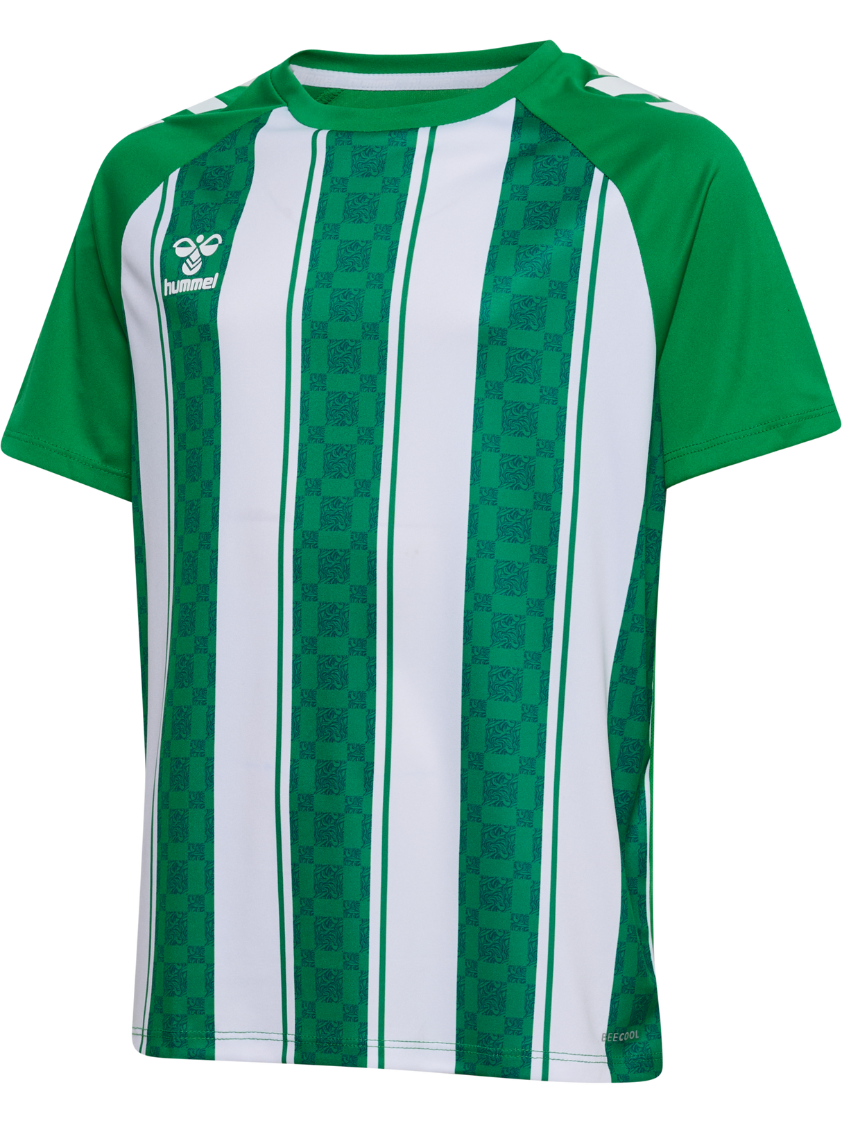 hummel Youth Match Striped Short Sleeve Jersey-1