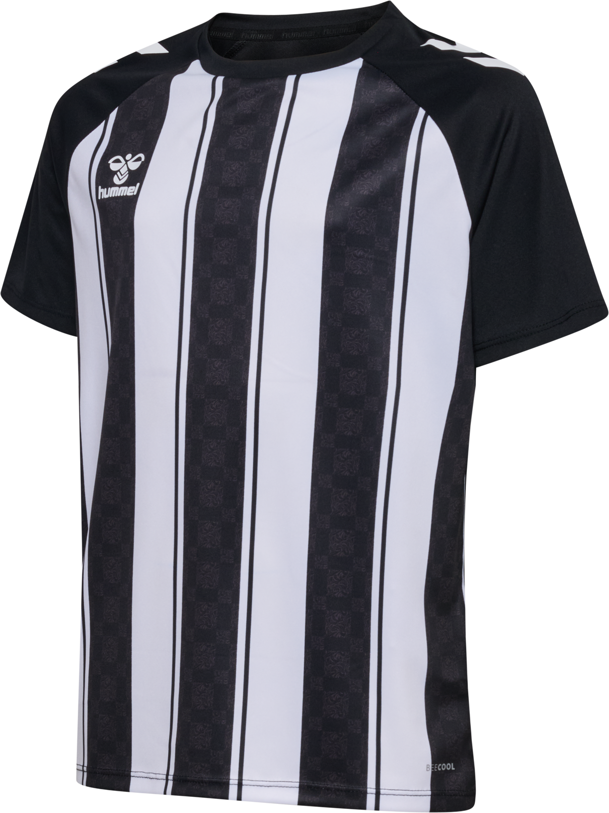 hummel Youth Match Striped Short Sleeve Jersey-1