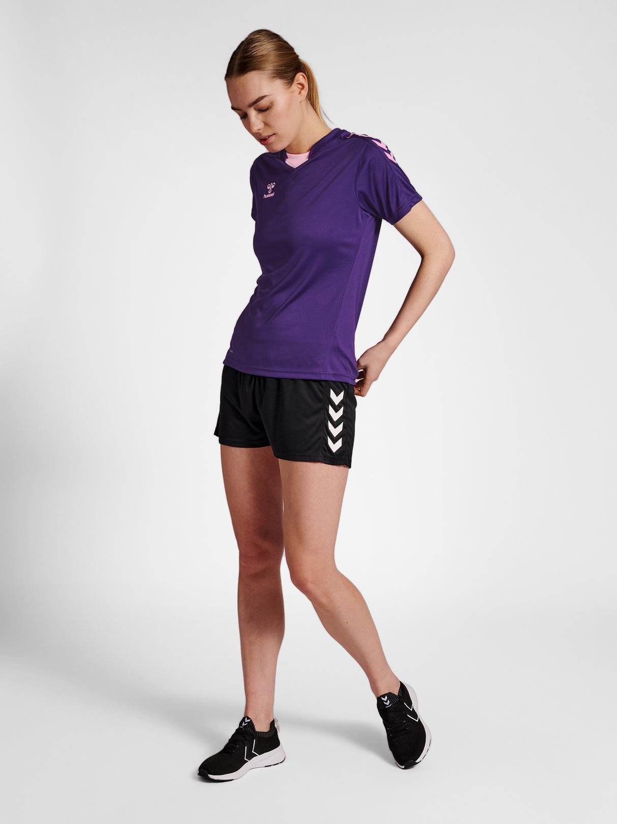 hummel Women's Core XK Poly Short Sleeve Jersey-7