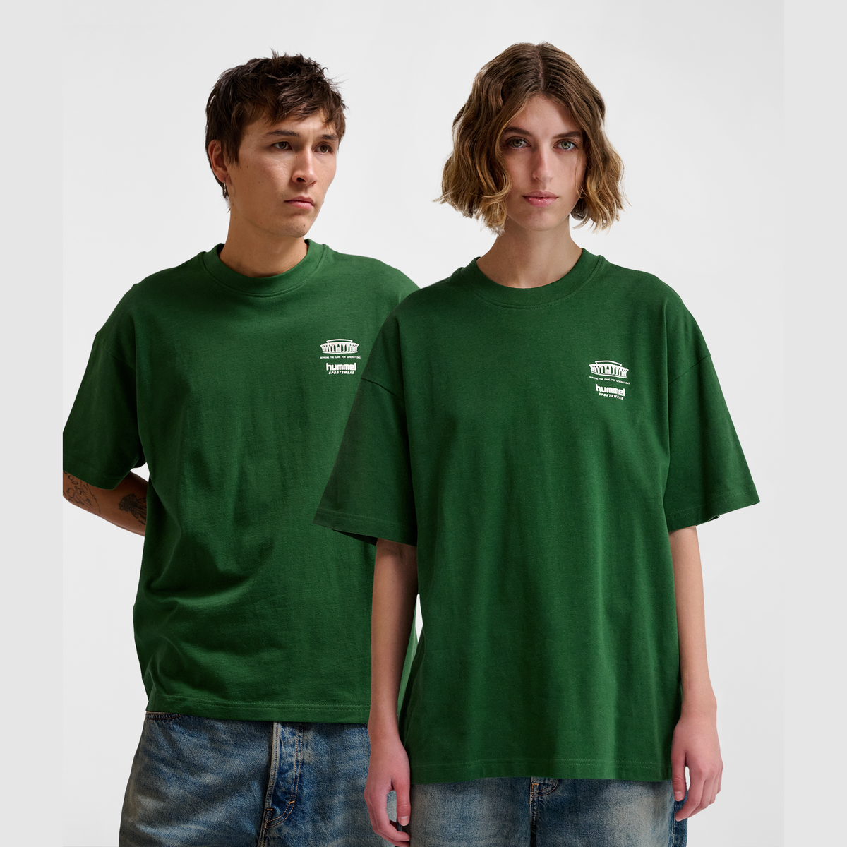 hummel Unisex Loose Short Sleeve T-Shirt Bees Stadium-5