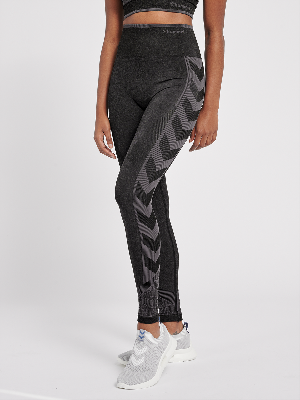 hummel Women's Mindful Training Energy Seamless High Waist Tights-5