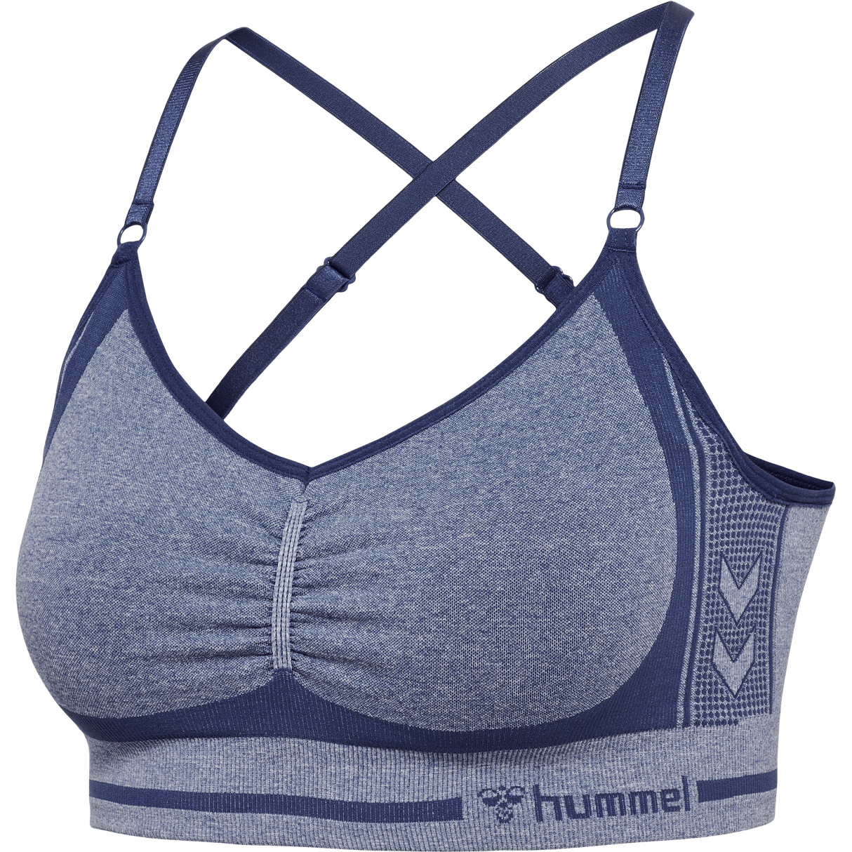 hummel Women's Mindful Training Lulu Seamless Scrunch Bra-1