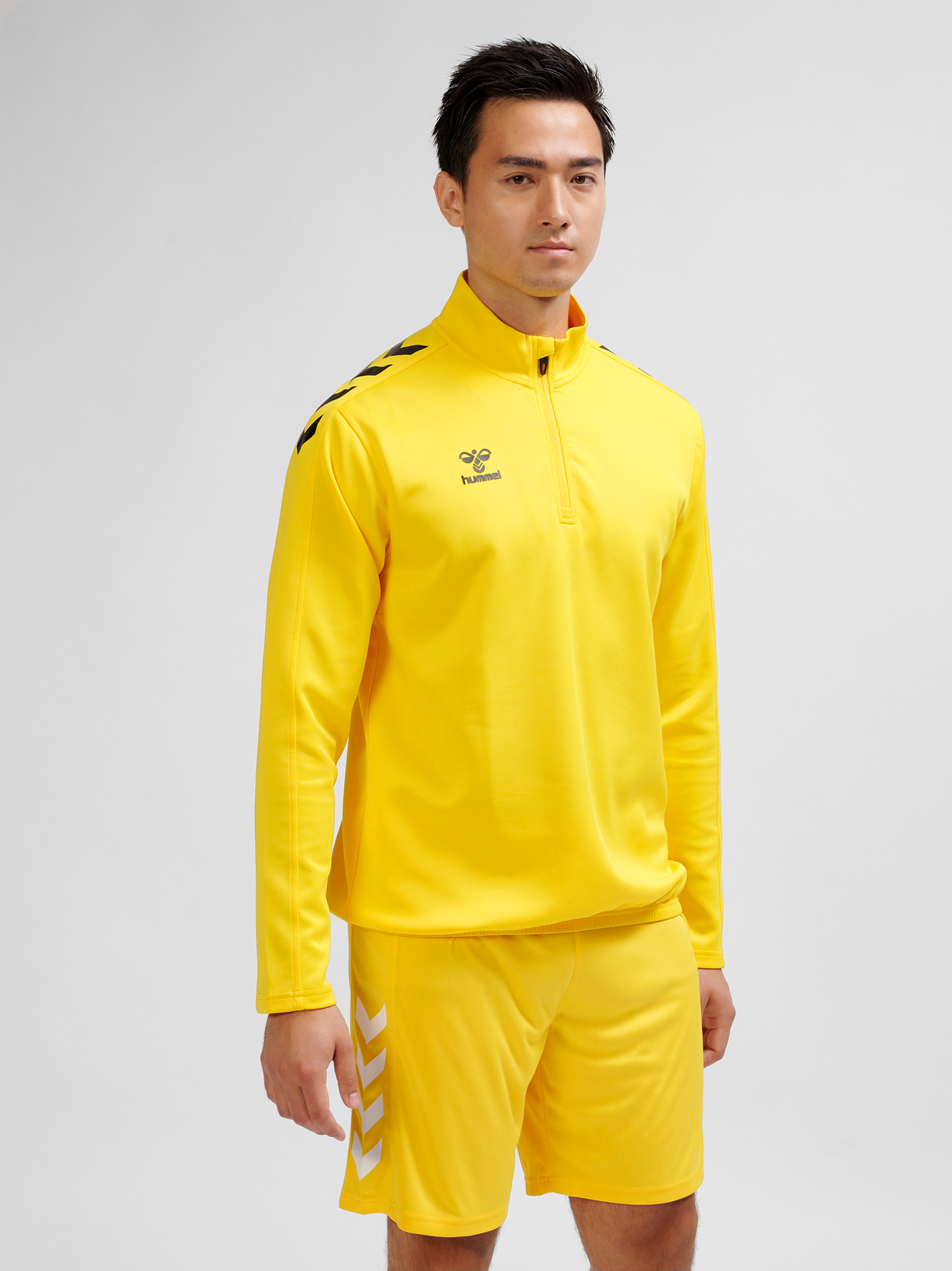 hummel Unisex Core XK Half Zip Poly Sweatshirt-6