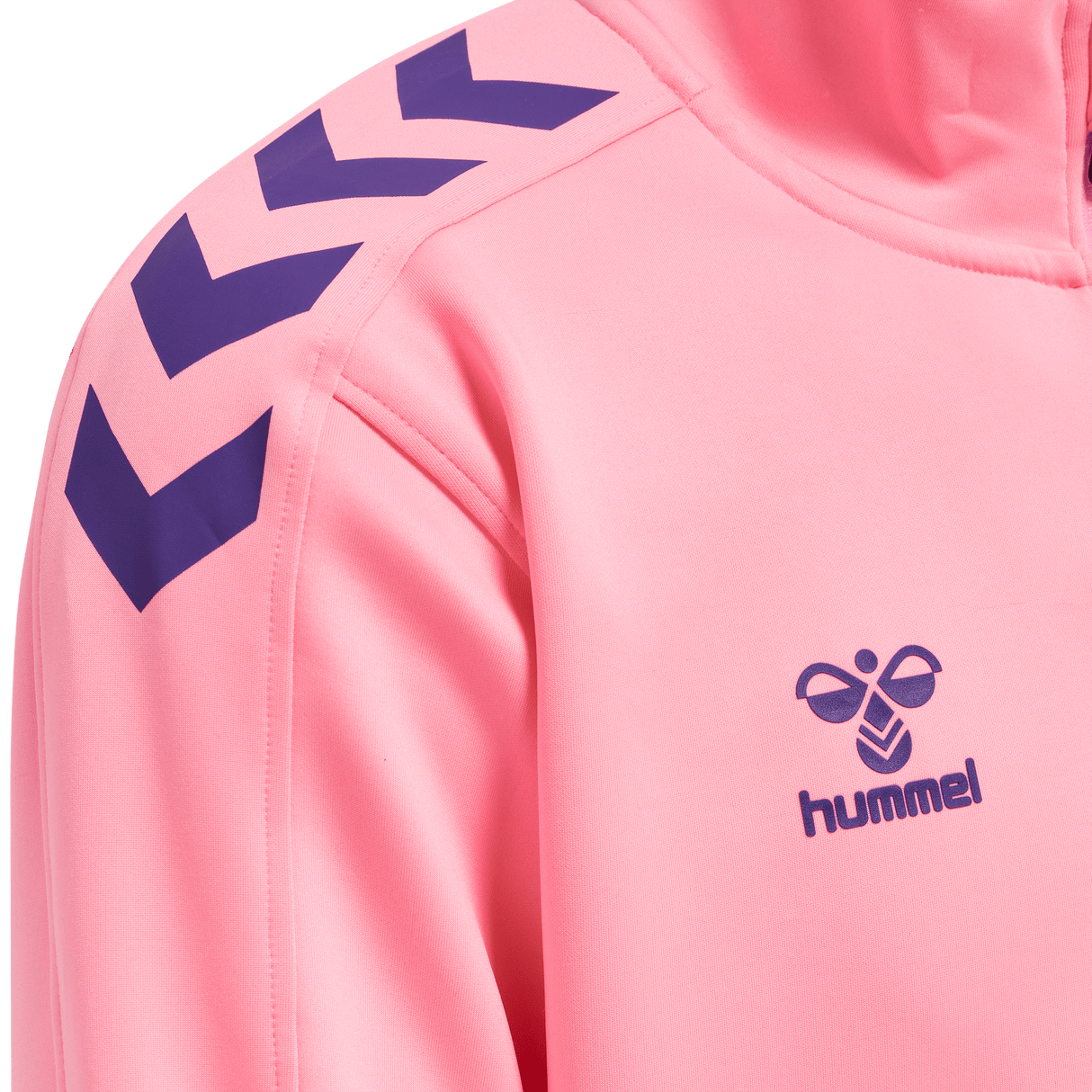 hummel Unisex Core XK Half Zip Poly Sweatshirt-3