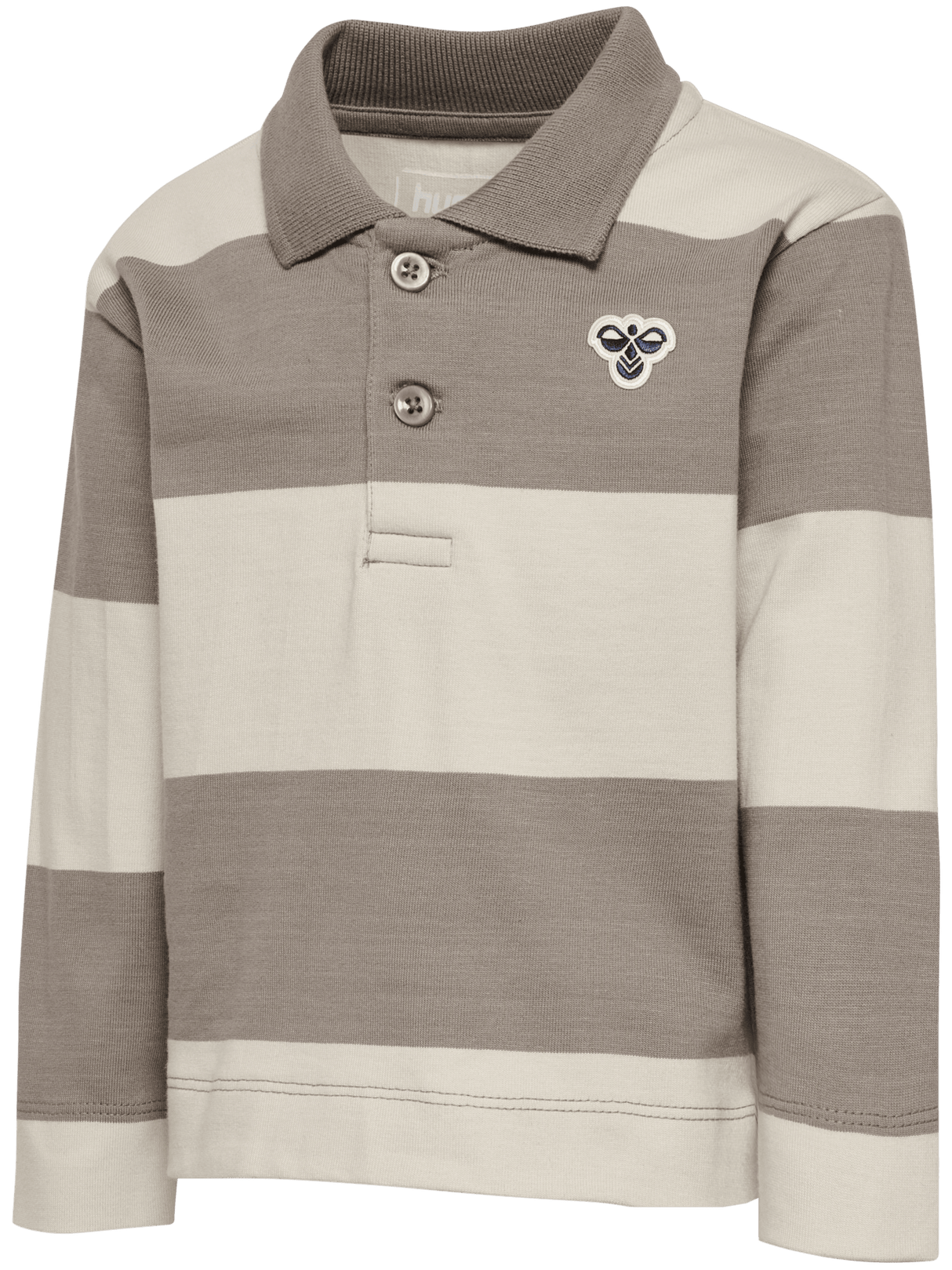hummel Youth Mini Loose Stripe Polo Shirt-1