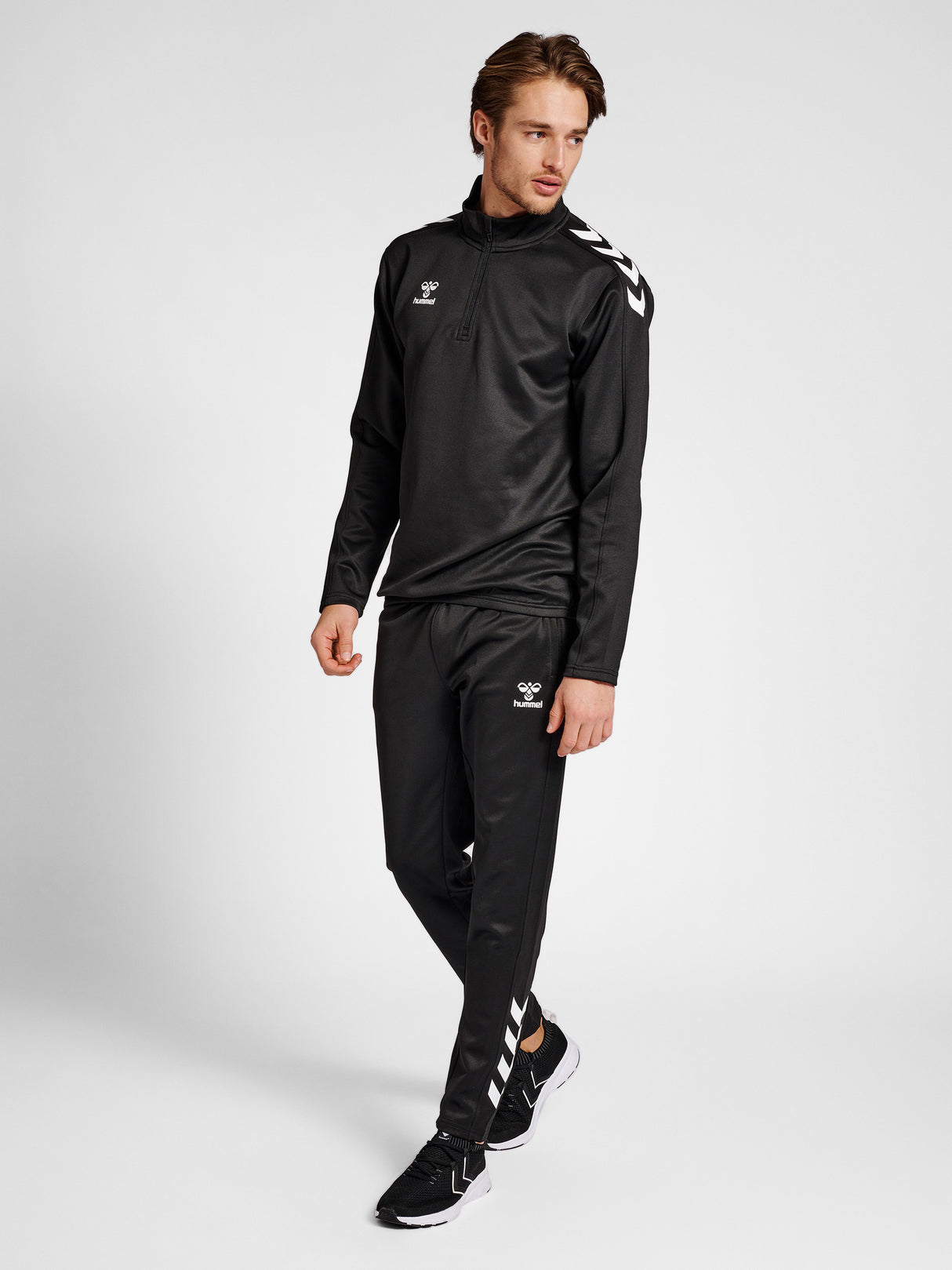 hummel Unisex Core XK Half Zip Poly Sweatshirt-7