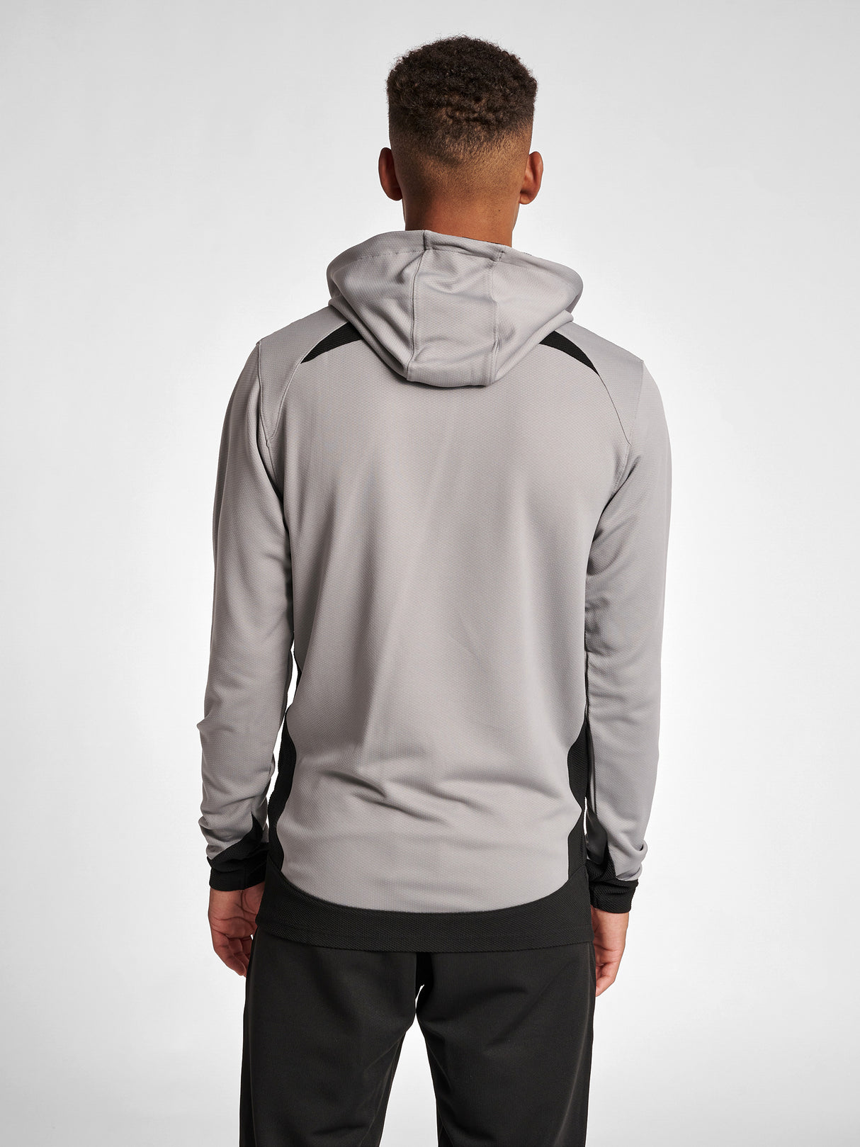 hummel Men's Lead Poly Hoodie-6